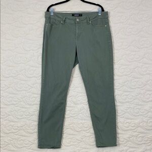 Jordache Skinny Jeans Green Sz 18W